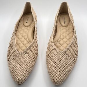 Birdies Goldfinch Woven Ballet Flats – Dawn Woven – Size 8 Great for Spring!